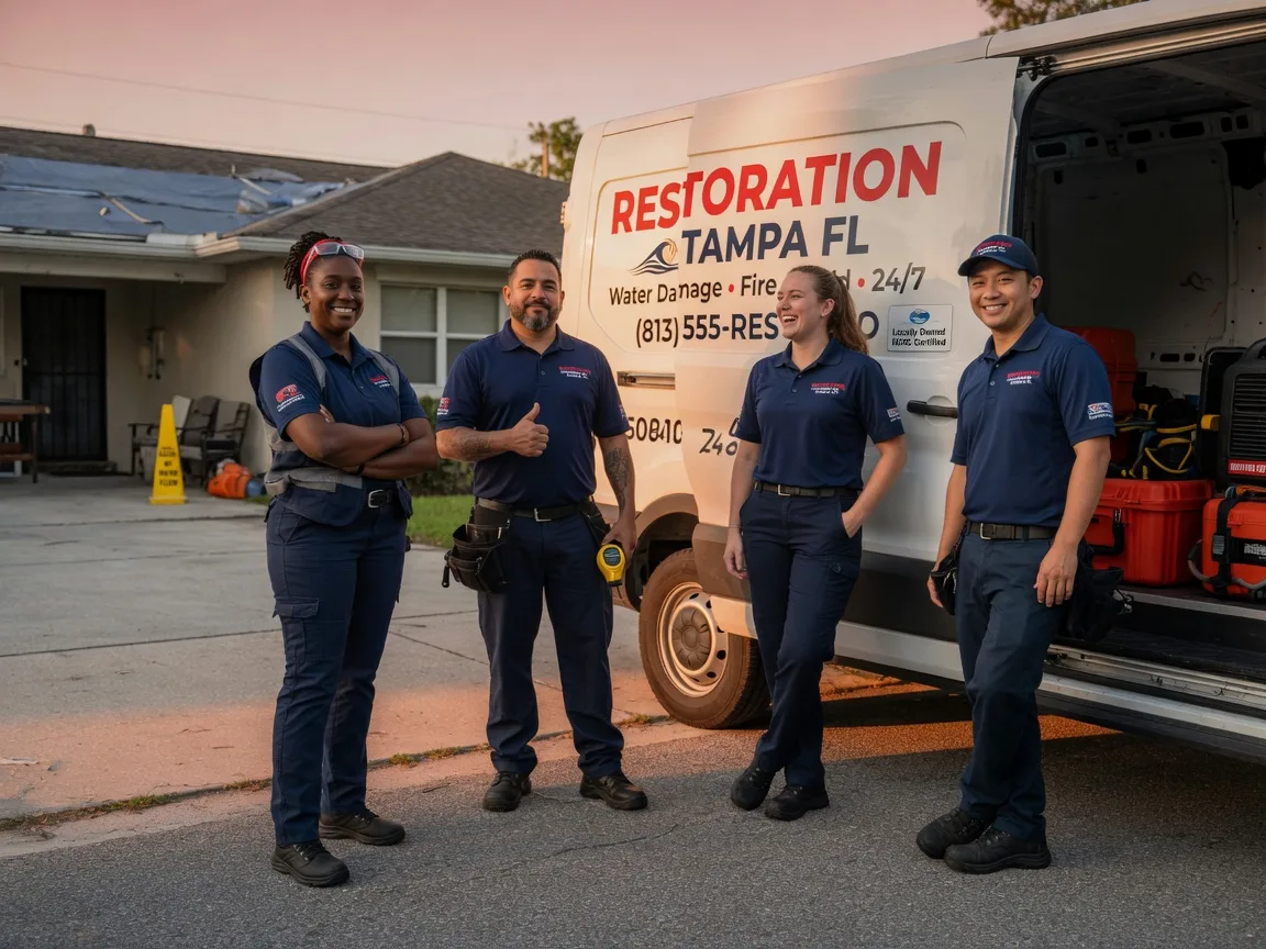 Water Damage Restoration company in Portia, AR